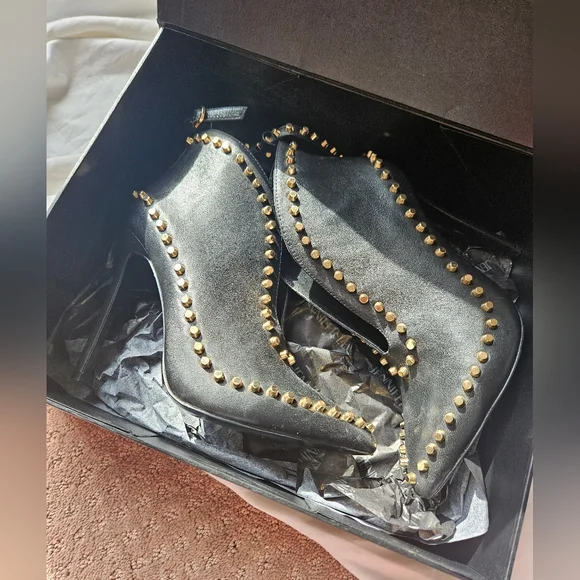 IAMJENNIFERLE DEVYN STUDDED BOOTS 37 - Picture 11 of 12
